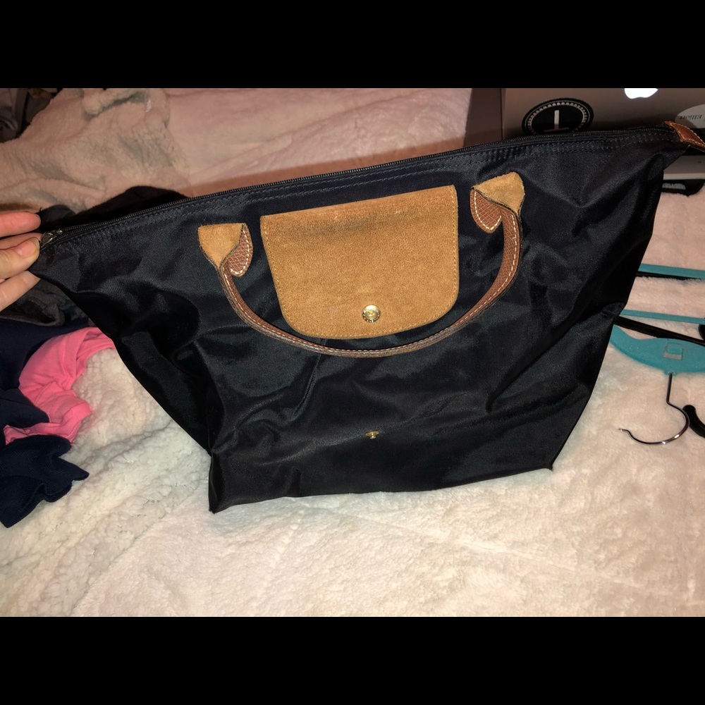 Longchamp short strap bag